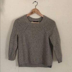 Fenn Wright Manson 3/4 sleeve cable knit sweater